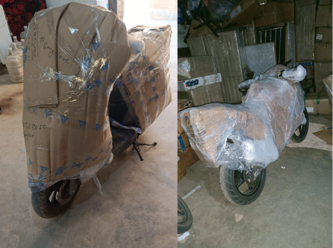MPS Cargo Packers And Movers Ahmedabad Bike Transportation